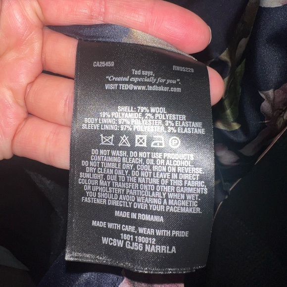 New With Tags! Ted Baker Narrla Coat - Picture 9 of 11